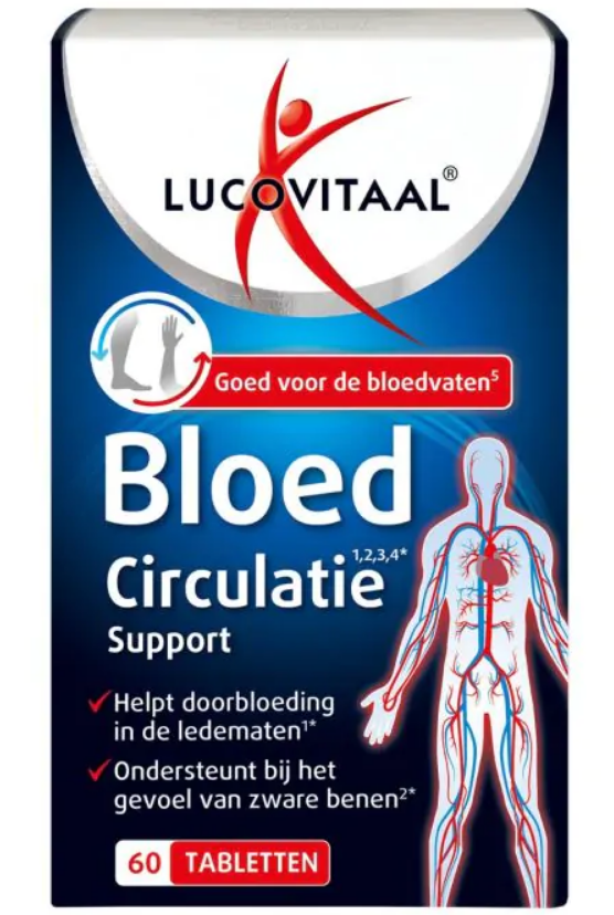 Lucovitaal Bloedcirculatie support 60.00 Tabletten