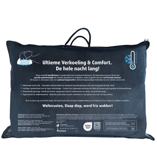 Lucovitaal Koelkussen orthopedisch 1.00 Stuks