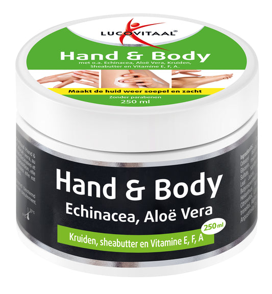 Lucovitaal Hand & bodycreme 250.00 Milliliter
