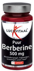 Lucovitaal Berberine 500mg puur 60 Capsules