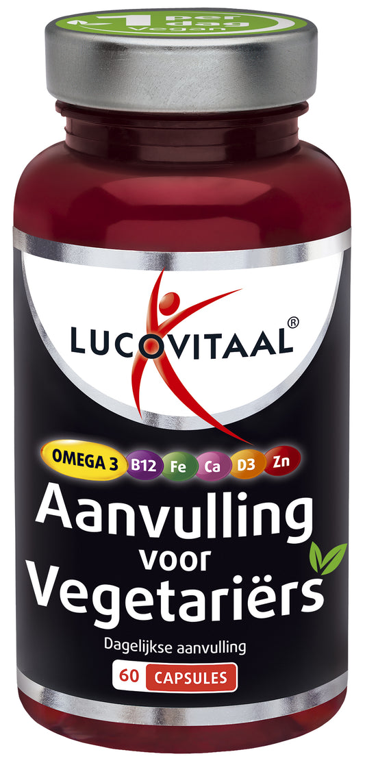 Lucovitaal Aanvulling voor vegetariers 60.00 Capsules