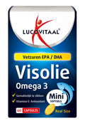 Lucovitaal Visolie omega 3 mini 60 Softgels