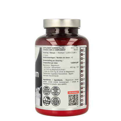 Lucovitaal Magnesium citraat 400mg poeder 100.00 Gram