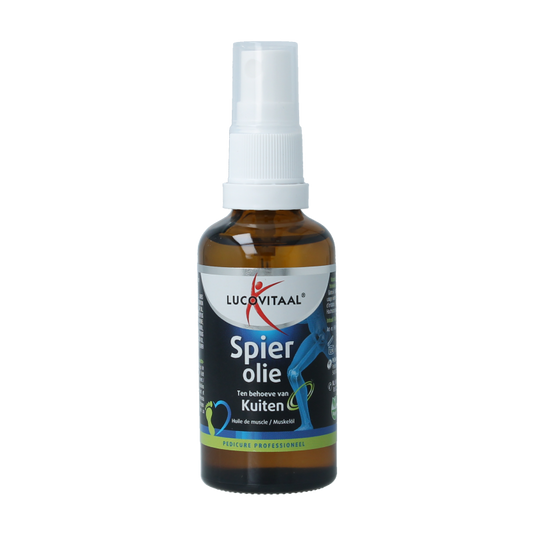 Lucovitaal Spierolie kuiten vegan 50 Milliliter