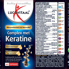 Lucovitaal Keratine complex 60 Capsules