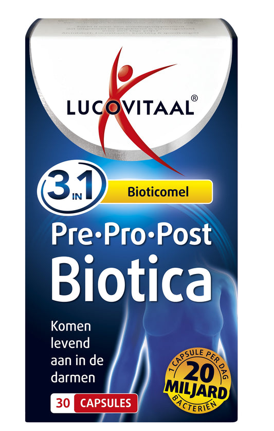 Lucovitaal Pre pro post biotica 30.00 Capsules