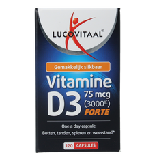 Lucovitaal Vitamine D3 75mcg 120.00 Capsules
