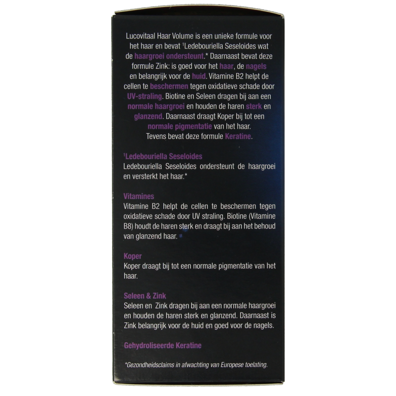 Lucovitaal Haar volume max verpakking 120 Capsules