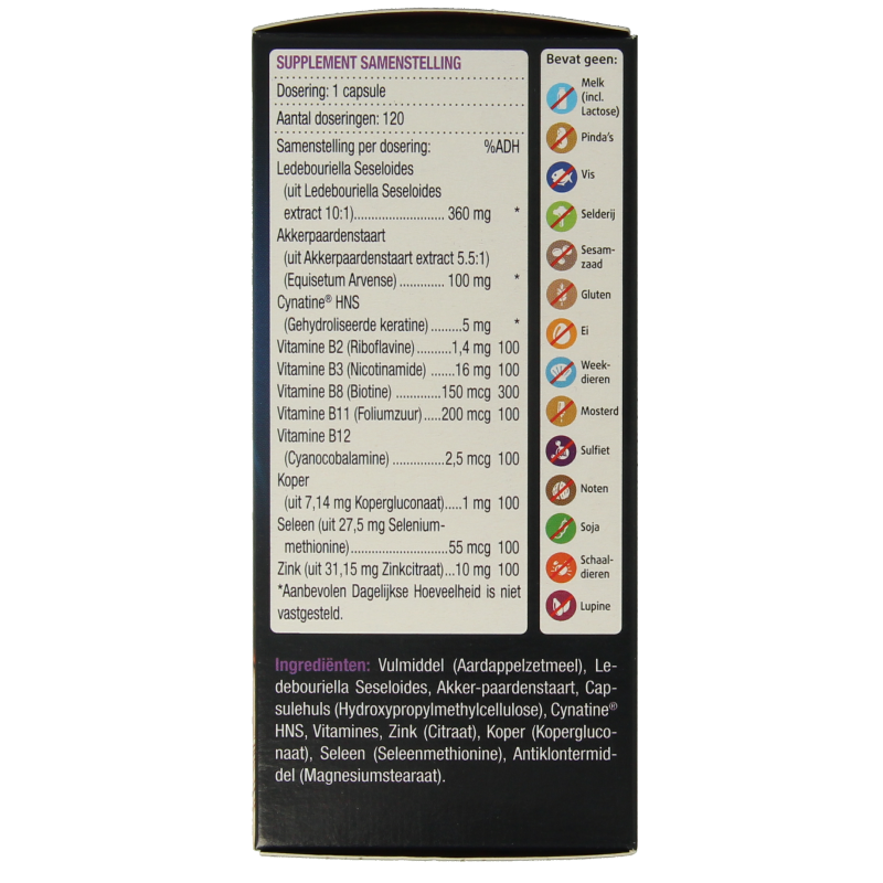 Lucovitaal Haar volume max verpakking 120 Capsules