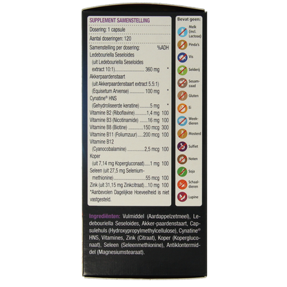 Lucovitaal Haar volume max verpakking 120.00 Capsules