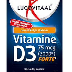 Lucovitaal Vitamine D3 75mcg 3000IE 365.00 Capsules