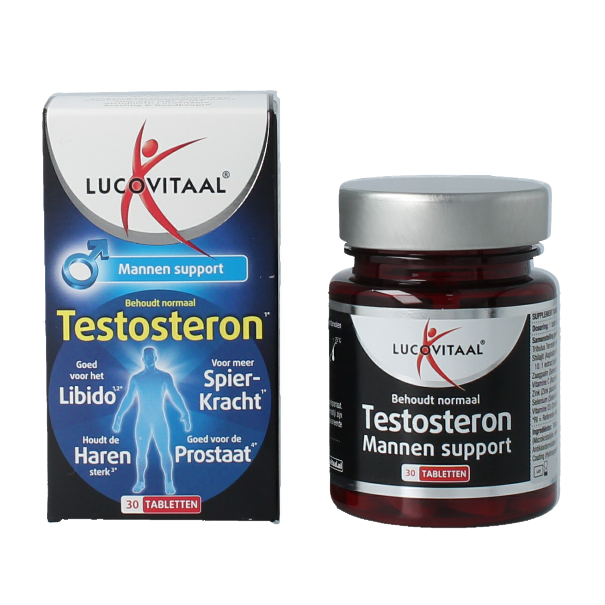 Lucovitaal Testosteron mannen support 30.00 Tabletten