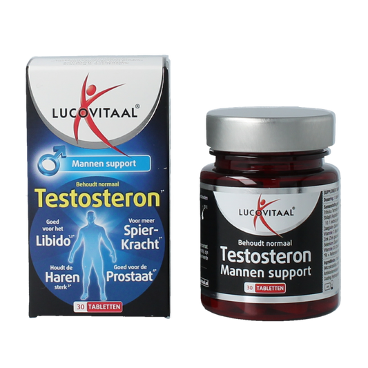 Lucovitaal Testosteron mannen support 30.00 Tabletten