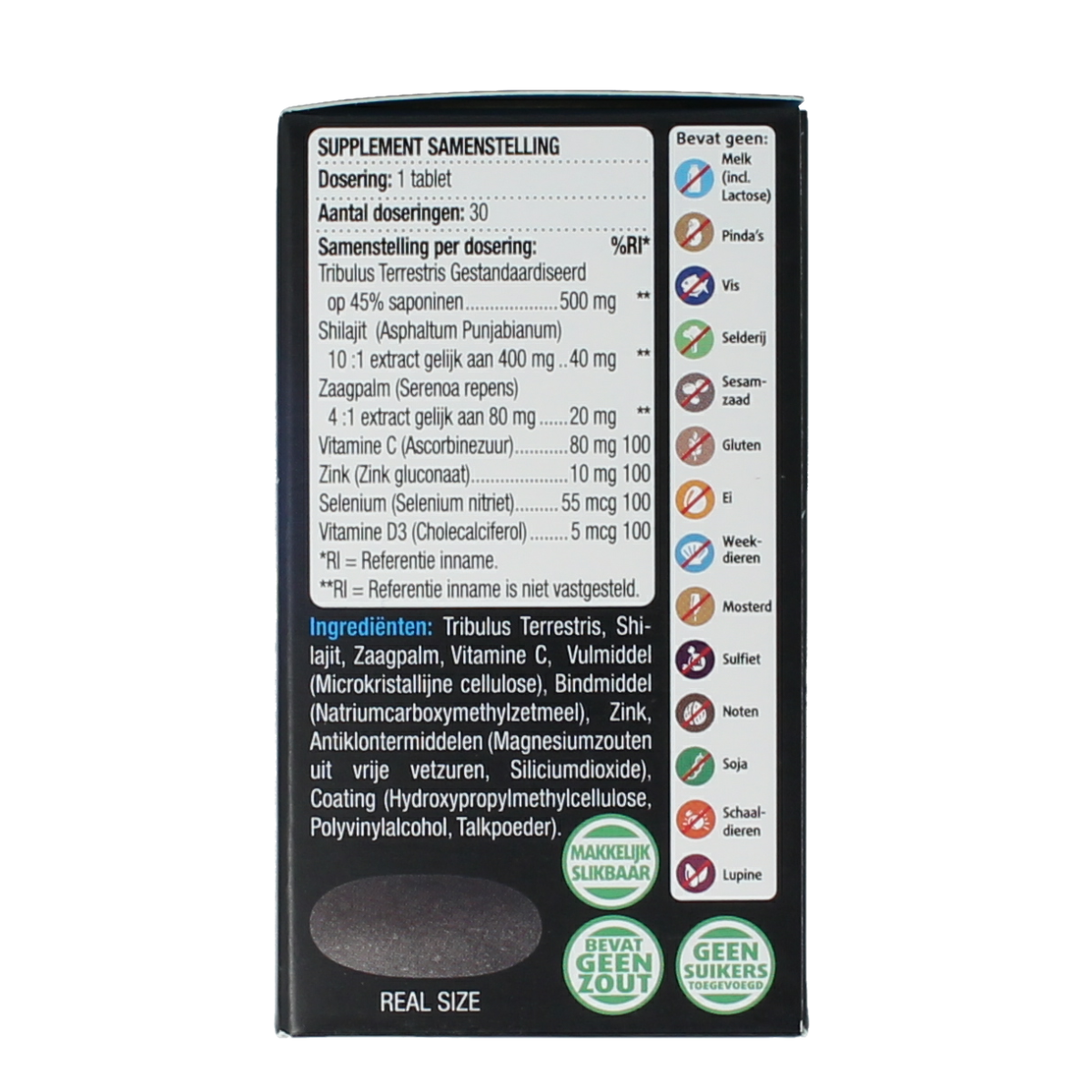 Lucovitaal Testosteron mannen support 30.00 Tabletten