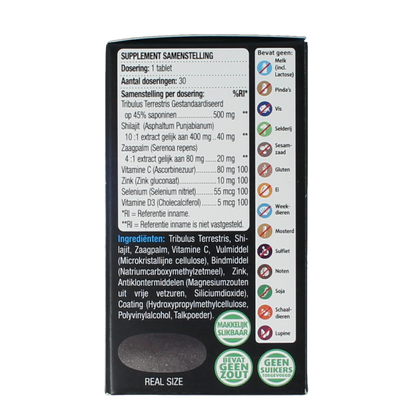 Lucovitaal Testosteron mannen support 30.00 Tabletten
