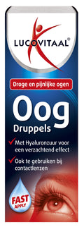 Lucovitaal Oogdruppels droge pijnlijke ogen 10 Milliliter