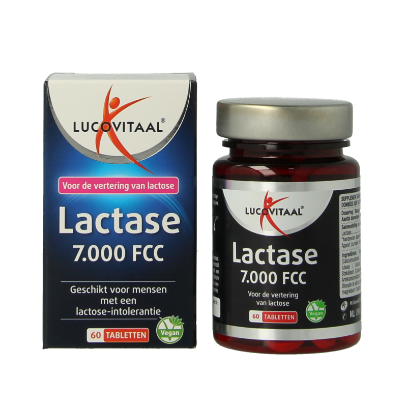 Lucovitaal Lactase 7000 FCC 60 Tabletten