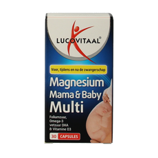 Lucovitaal Magnesium mama & baby multi 30.00 Capsules