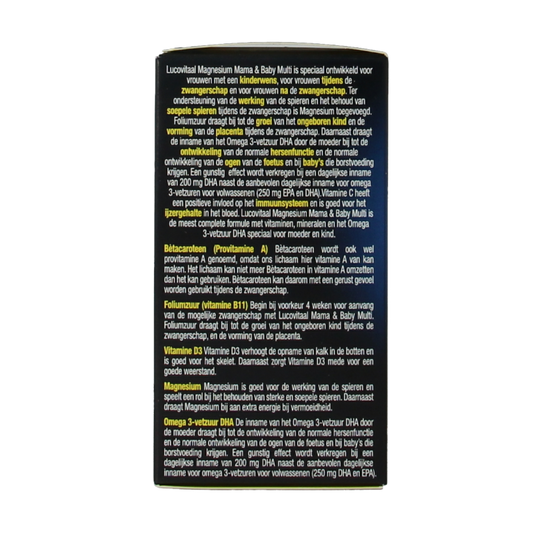 Lucovitaal Magnesium mama & baby multi 30 Capsules