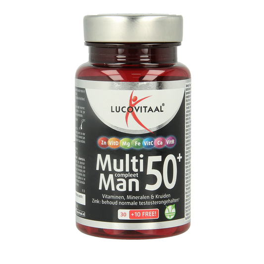 Lucovitaal Multi compleet man 50+ 40.00 Tabletten