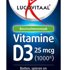 Lucovitaal Vitamine D3 25mcg 90.00 Kauwtabletten