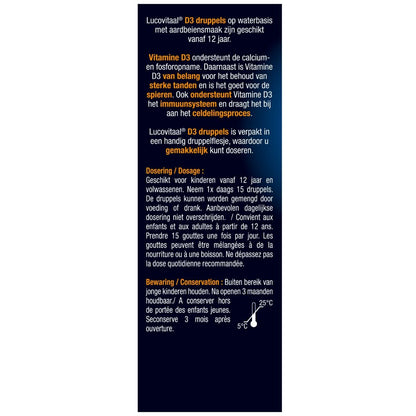 Lucovitaal Vitamine D3 50 Milliliter