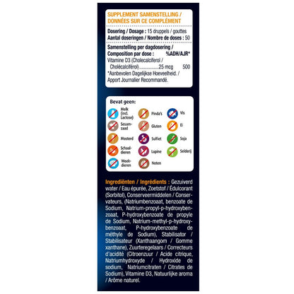 Lucovitaal Vitamine D3 50 Milliliter