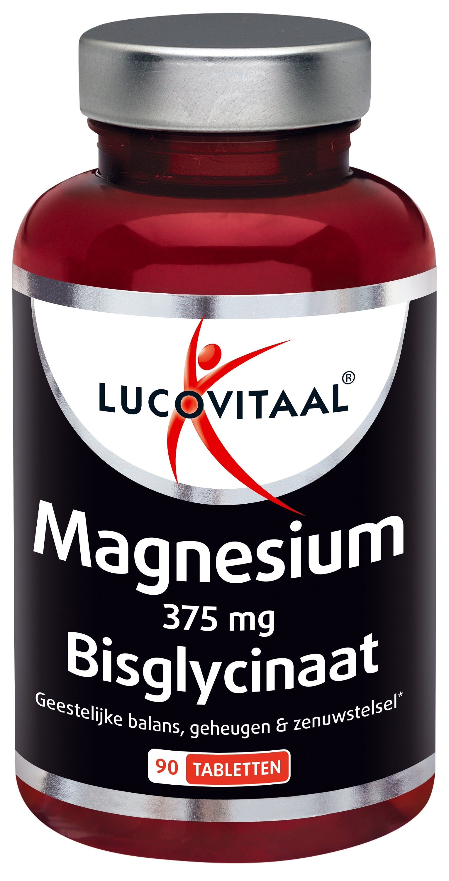 Lucovitaal Magnesium 375mg bisglycinaat 90 Tabletten