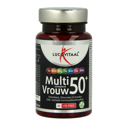 Lucovitaal Multi compleet vrouw 50+ 40.00 Tabletten