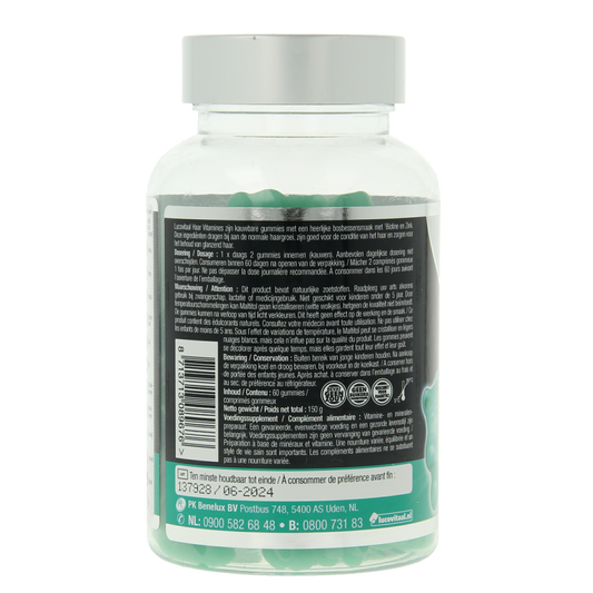 Lucovitaal Haar vitamine 60 Gummies