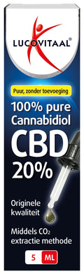 Lucovitaal CBD olie 20% 5.00 Milliliter