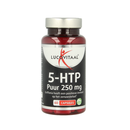 Lucovitaal 5-HTP puur 250mg vegan  60 Capsules