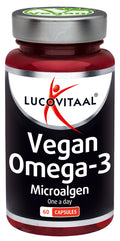 Lucovitaal Omega-3 microalgen vegan 60 Vegetarische capsules