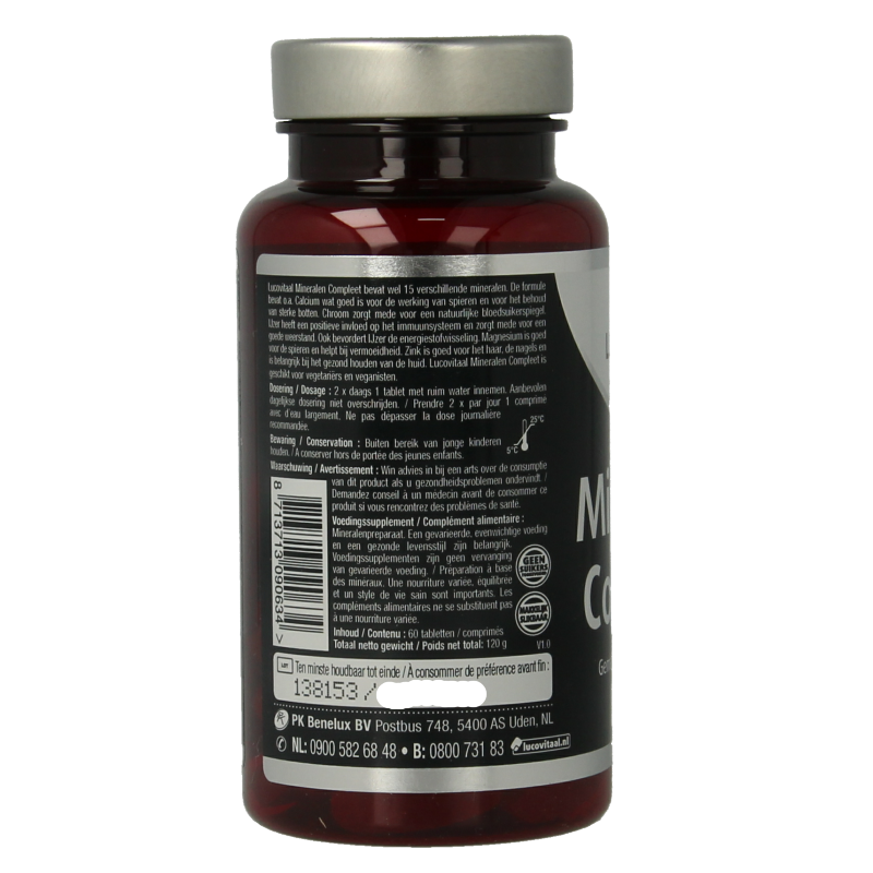 Lucovitaal Mineralen compleet 60 Tabletten