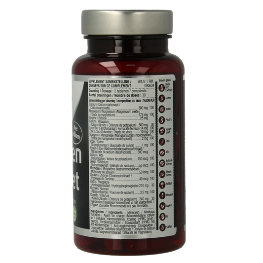Lucovitaal Mineralen compleet 60.00 Tabletten