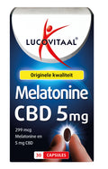 Lucovitaal Melatonine CBD 5mg 30 Capsules