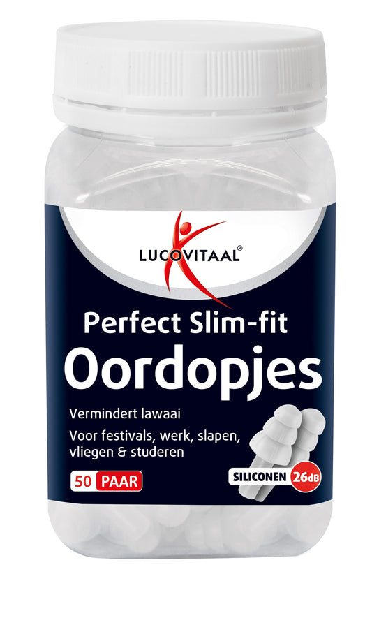 Lucovitaal Siliconen oordoppen  100 Stuks