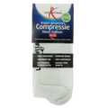Lucovitaal Koper compressie steunsok maat 42-47 wit 1 Paar