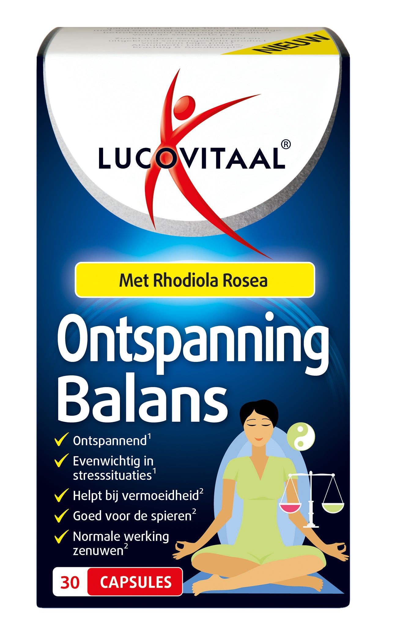 Lucovitaal Ontspanning balans 30 Capsules
