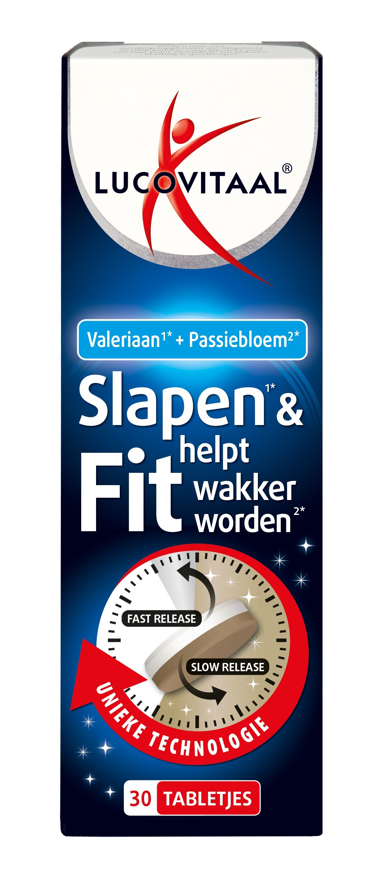 Lucovitaal Slapen & fit wakker worden 30 Tabletten