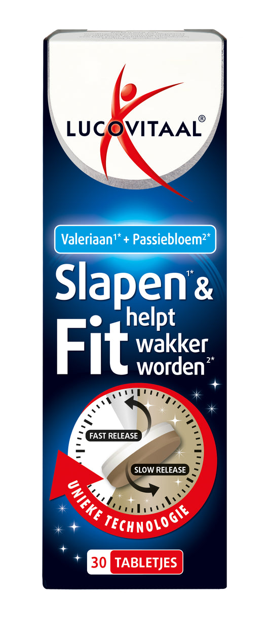 Lucovitaal Slapen & fit wakker worden 30 Tabletten