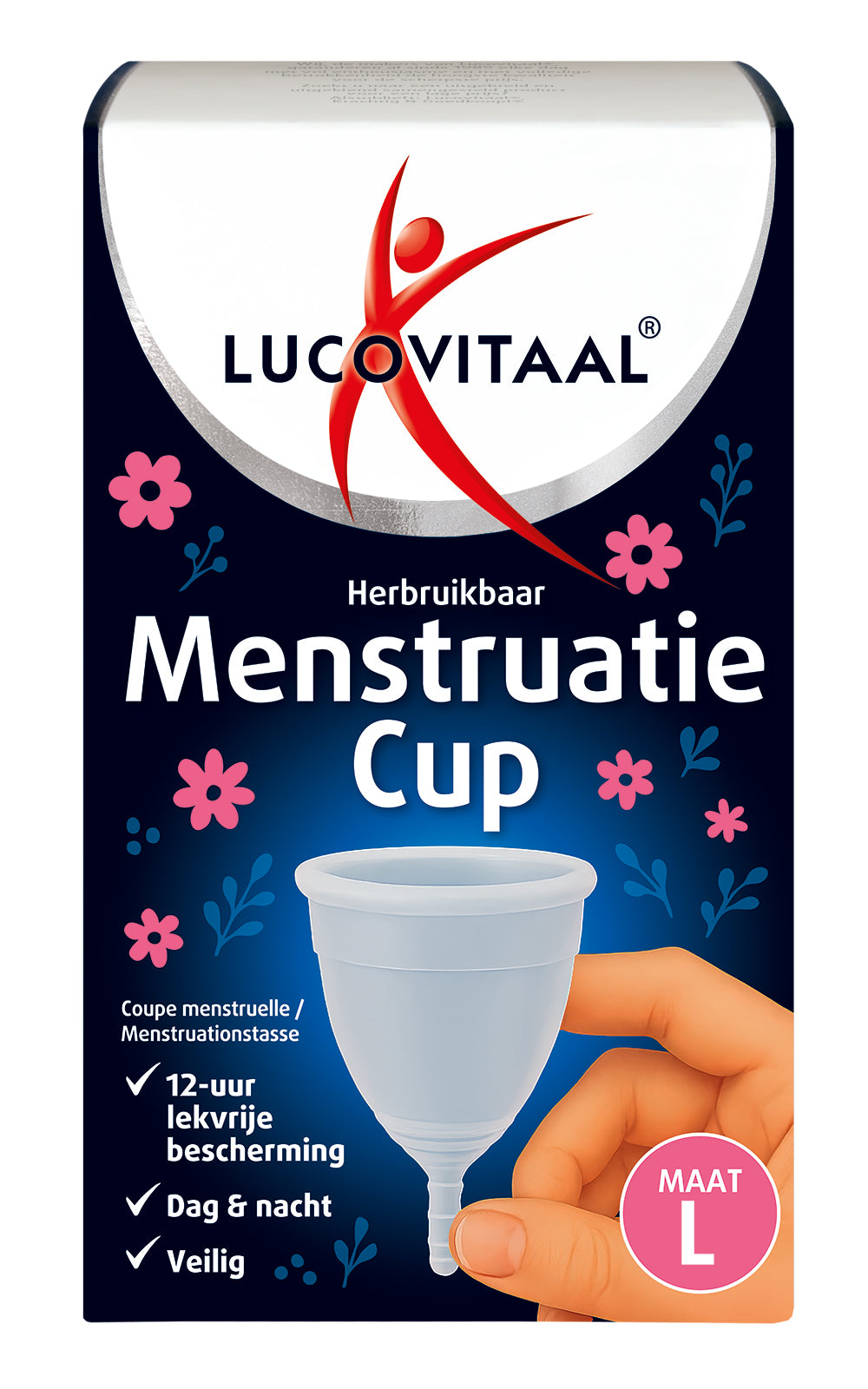 Lucovitaal Menstruatiecup maat L 1 Stuks
