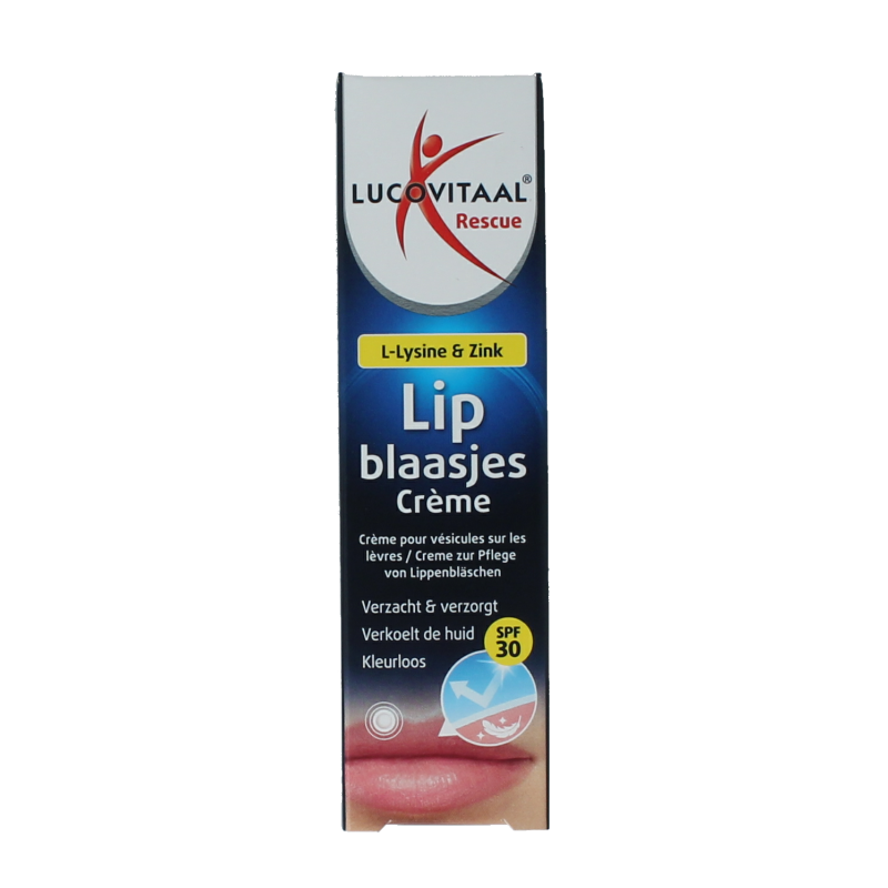 Lucovitaal Lipblaasjes rescue creme 7 Milliliter