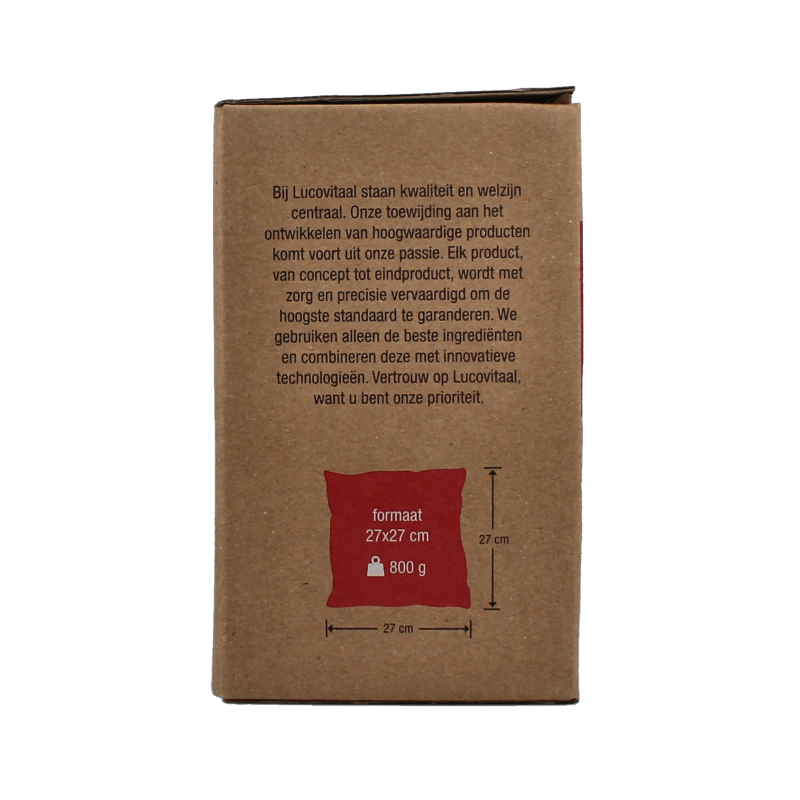 Lucovitaal Kersenpit kussen vierkant 1 Stuks