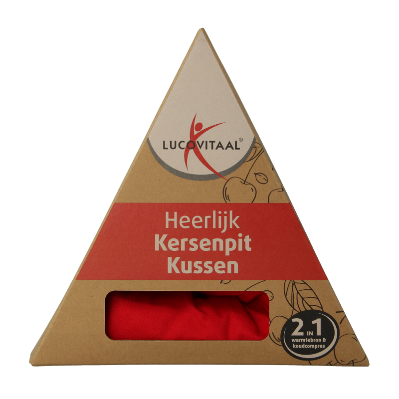 Lucovitaal Kersenpit kussen langwerpig 1 Stuks