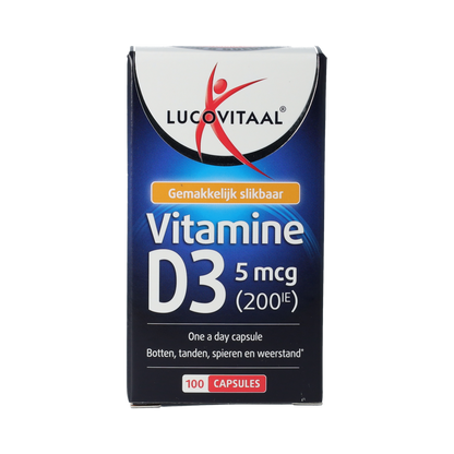 Lucovitaal D3 Vitamine 100% 100.00 Capsules