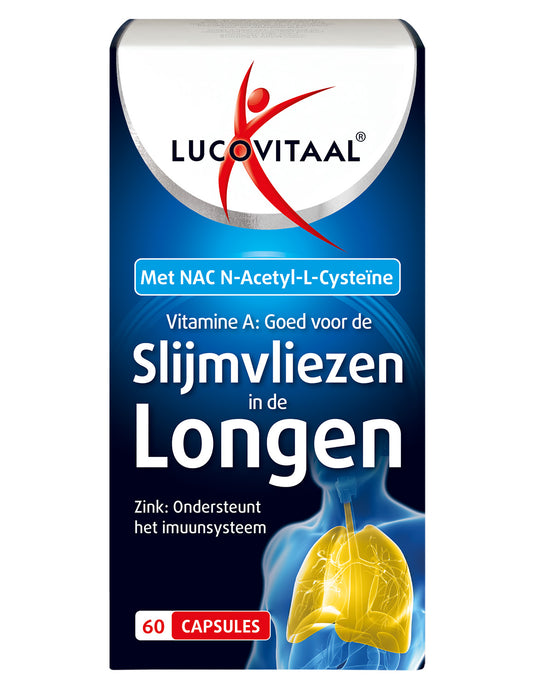 Lucovitaal Slijmvliezen in de longen 60 Capsules