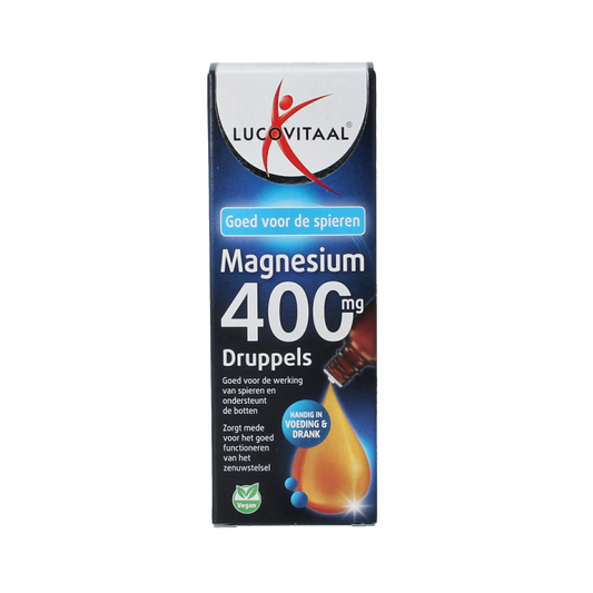 Lucovitaal Magnesium 400mg druppels 50.00 Milliliter