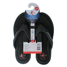 Lucovitaal Orthopedische slipper 37-38 zwart 1 Paar