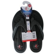 Lucovitaal Orthopedische slipper 39-40 zwart 1 Paar